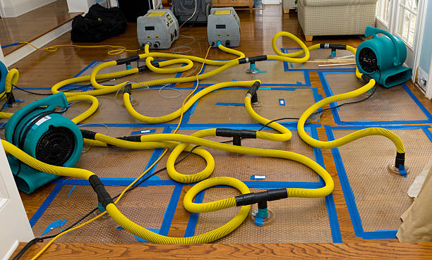 Professional Water Extraction technician working in Columbus, OH
